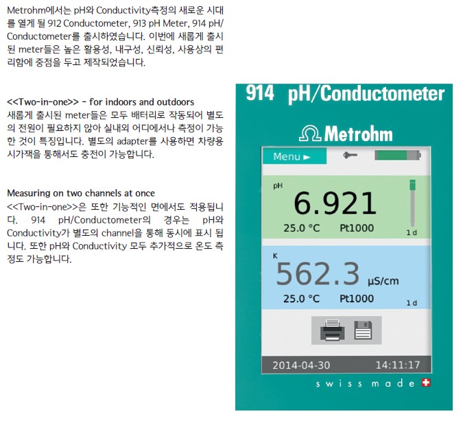 913 pH Meter
